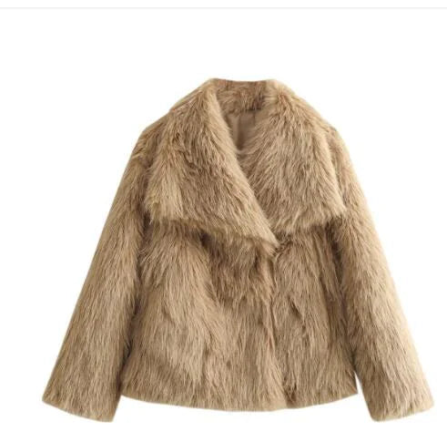 Ladies' Luxe Faux Fox Jacket