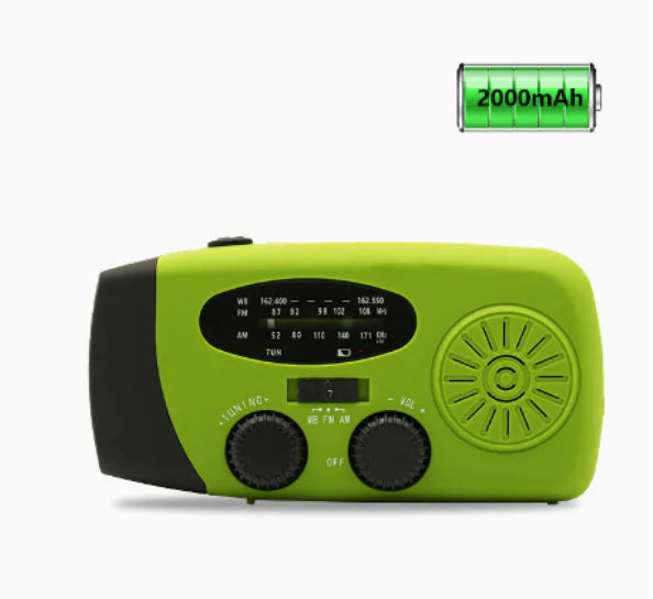 Multi-Use Emergency Radio & Flashlight