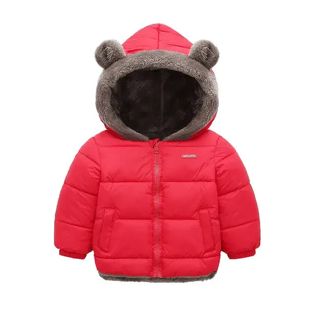 Kids' Warm Fleece Winter Coat