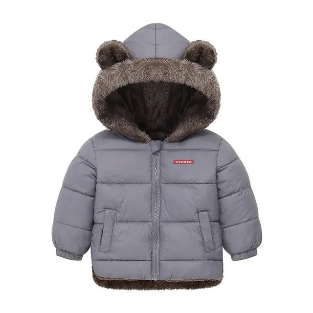 Kids' Warm Fleece Winter Coat