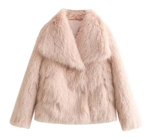 Ladies' Luxe Faux Fox Jacket