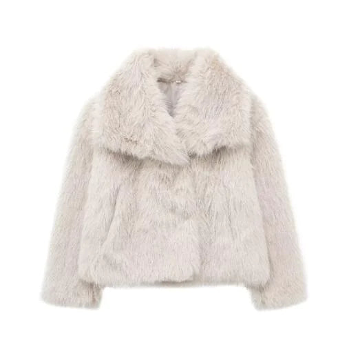 Ladies' Luxe Faux Fox Jacket