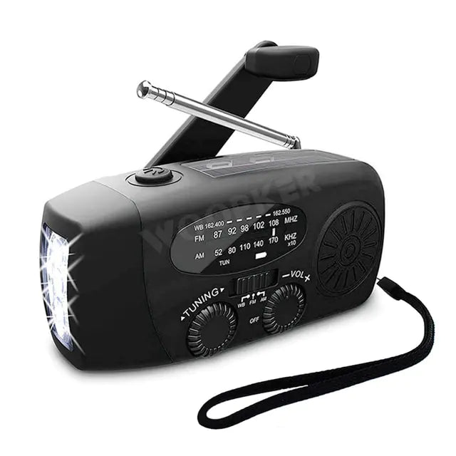 Multi-Use Emergency Radio & Flashlight