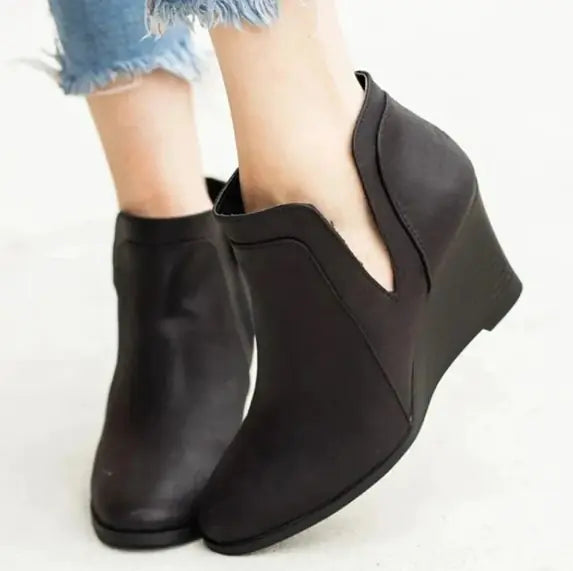 Side Zipper Boots