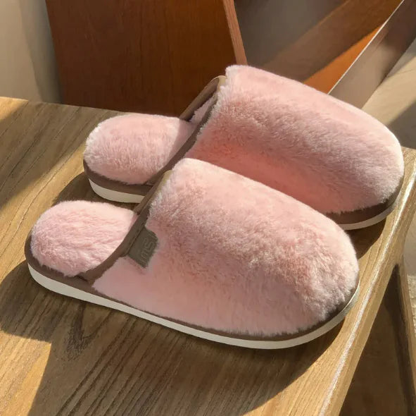 Winter Plush Non-Slip House Slippers