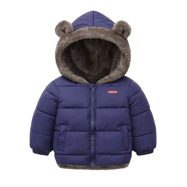 Kids' Warm Fleece Winter Coat