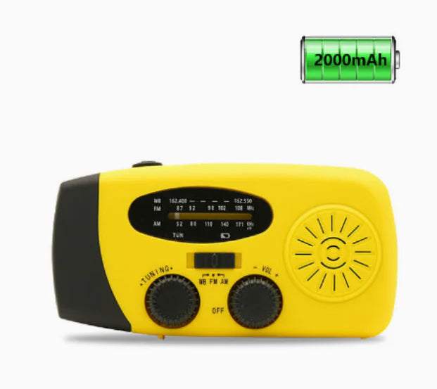 Multi-Use Emergency Radio & Flashlight