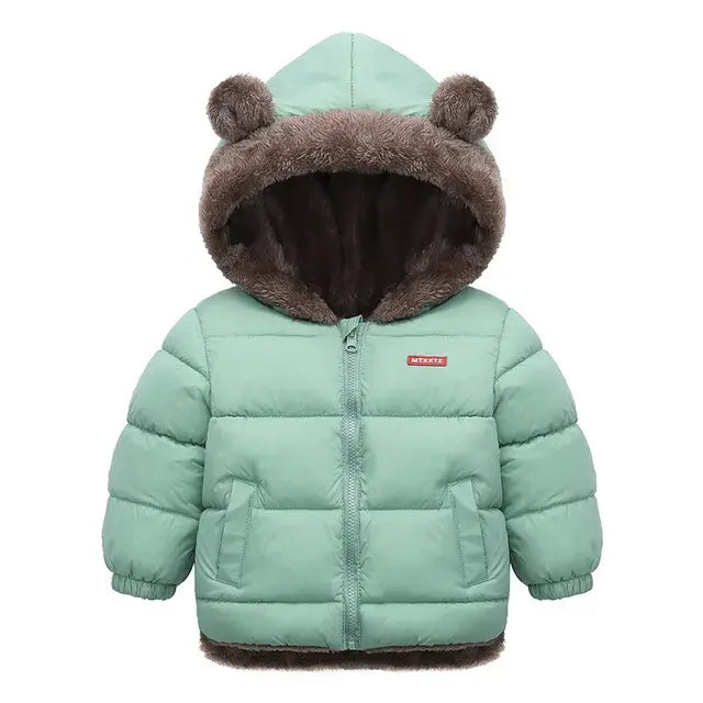 Kids' Warm Fleece Winter Coat