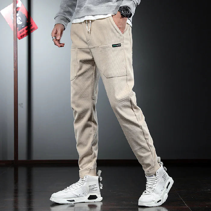 Men's Corduroy Cargo Pants