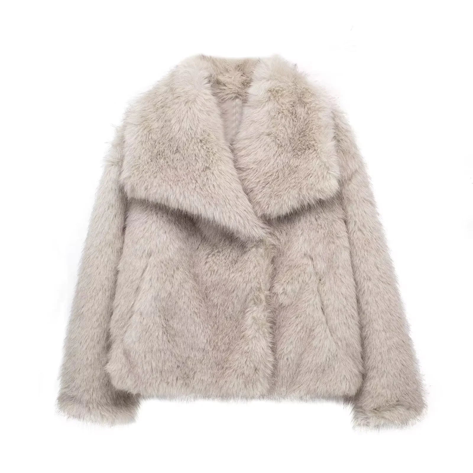 Ladies' Luxe Faux Fox Jacket